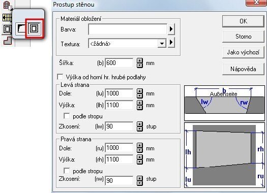 Tiler – Vytvoření niky Tiler – Vytvoření niky