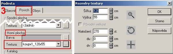 Obr. 3 – Nastavení rozměrů