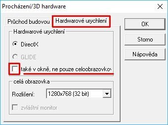 Potíže při 3D zobrazení v design režimu Potíže při 3D zobrazení v design režimu