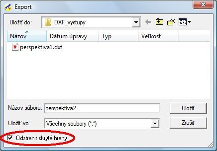 Výstupy v čarovém zobrazení